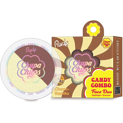 RUDE Chupa Chups Candy Combo Face Duo - Choco-Vanilla