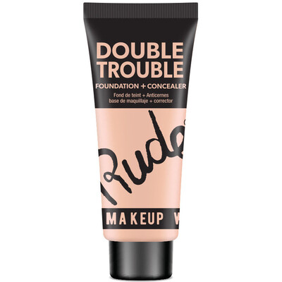 RUDE Double Trouble Foundation + Concealer - Silk 01