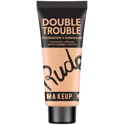 RUDE Double Trouble Foundation + Concealer - Cream 05