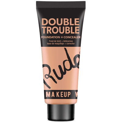 RUDE Double Trouble Foundation + Concealer - Warm Natural 09