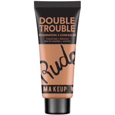 RUDE Double Trouble Foundation + Concealer - Desert 17