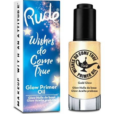 RUDE Wishes Do Come True Glow Primer Oil - Gold