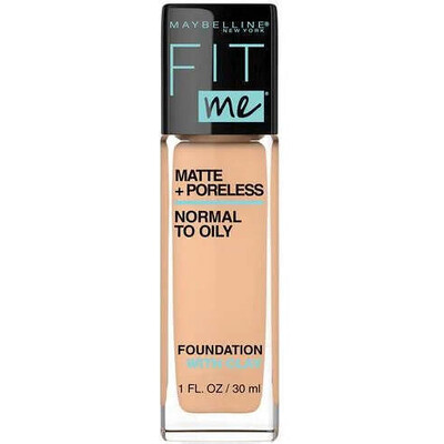 MAYBELLINE Fit Me! Matte + Poreless Foundation - Nude Beige 125