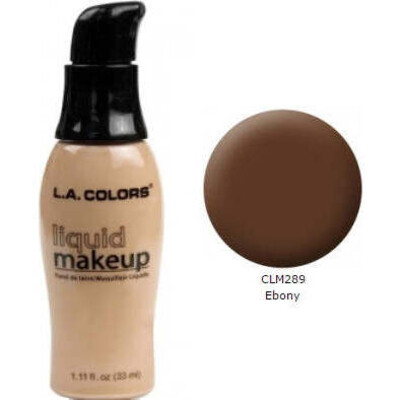 LA COLORS Liquid Makeup - Ebony