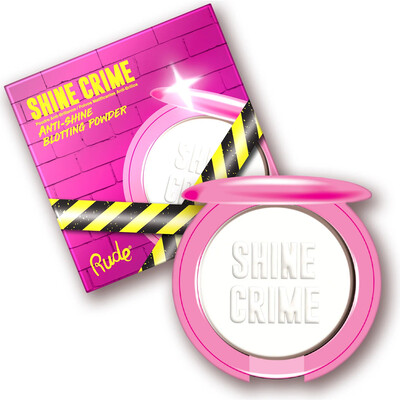 RUDE Shine Crime Anti-Shine Blotting Powder - Translucent