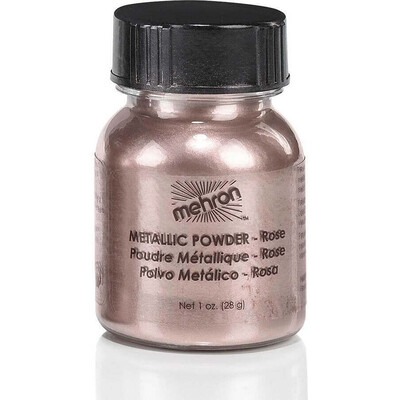 mehron Metallic Powder - Rose