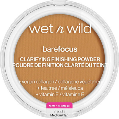 WET N WILD Bare Focus Clarifying Finishing Powder - Medium Tan