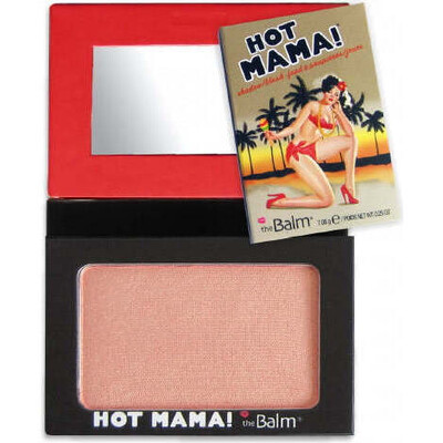 theBalm Hot Mama Shadow Blush - Peachy Pink