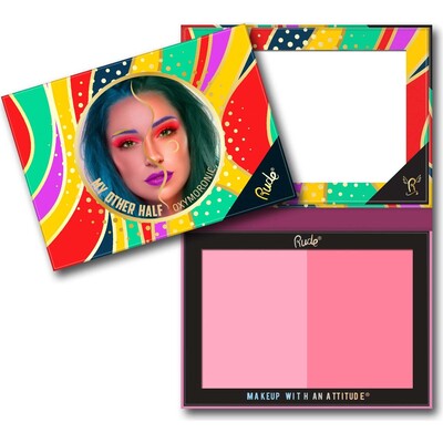 RUDE My Other Half Duo Shade Face Palette - Oxymoronic