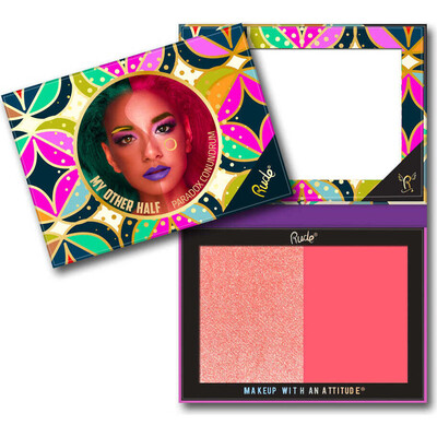 RUDE My Other Half Duo Shade Face Palette - Paradox Conundrum
