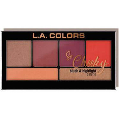 L.A. COLORS So Cheeky Blush & Highlighter - Hot & Spicy