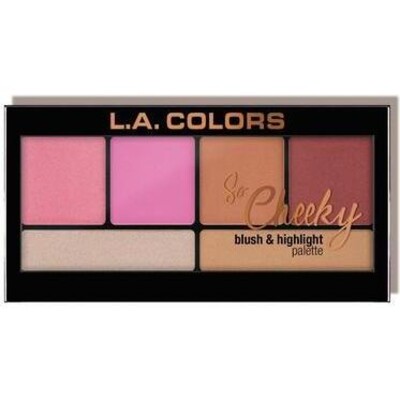 L.A. COLORS So Cheeky Blush & Highlighter - Pink & Playful