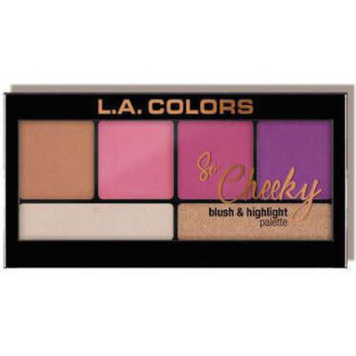 L.A. COLORS So Cheeky Blush & Highlighter - Sweet & Sassy