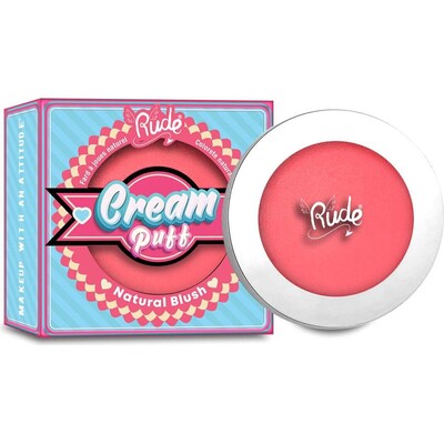 RUDE Cream Puff Natural Blush - Cake Pop