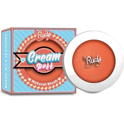 RUDE Cream Puff Natural Blush - Creamsicle