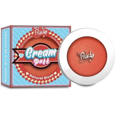 RUDE Cream Puff Natural Blush - Fruit Tart