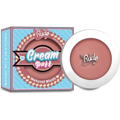 RUDE Cream Puff Natural Blush - Mochi