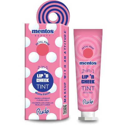 RUDE Mentos 2-in-1 Lip'n Cheek Tint - Petal Pink