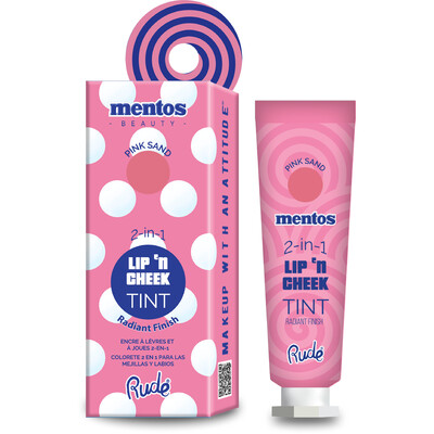RUDE Mentos 2-in-1 Lip'n Cheek Tint - Pink Sand