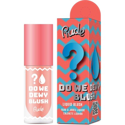 RUDE Do We Dewy Liquid Blush - Coral