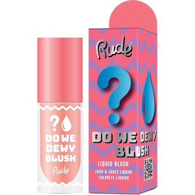 RUDE Do We Dewy Liquid Blush - Peachy Pink