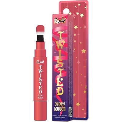 RUDE Twisted Glow Blush - Red Velvet