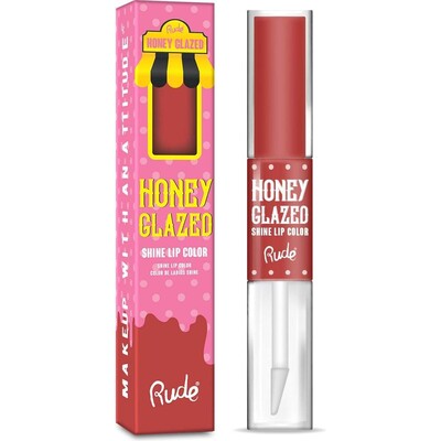RUDE Honey Glazed Shine Lip Color - Cronuts