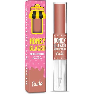 RUDE Honey Glazed Shine Lip Color - Plain