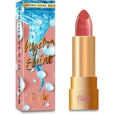 RUDE Hydro Shine Moisturizing Lipstick - Mauve Blush