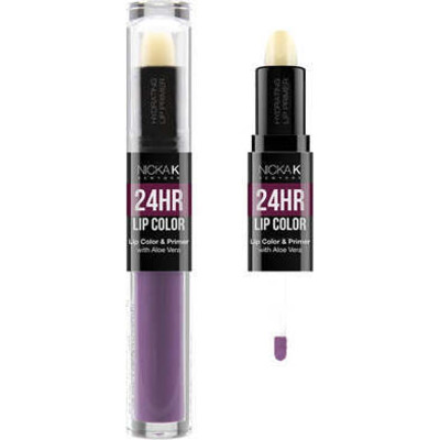 NICKA K 24HR Lip Color and Primer - #06 Deep Lilac