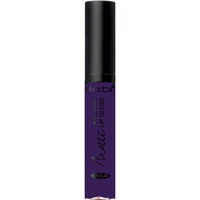 Nabi Cosmetics Matte Lip Gloss - Dark Plum