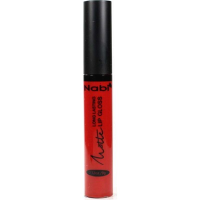 Nabi Cosmetics Matte Lip Gloss - Hot Red