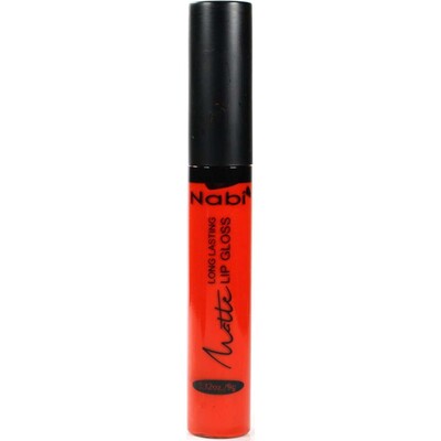Nabi Cosmetics Matte Lip Gloss - Plush Red