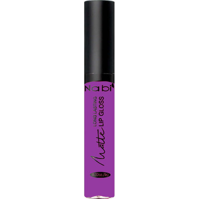 Nabi Cosmetics Matte Lip Gloss - Purple