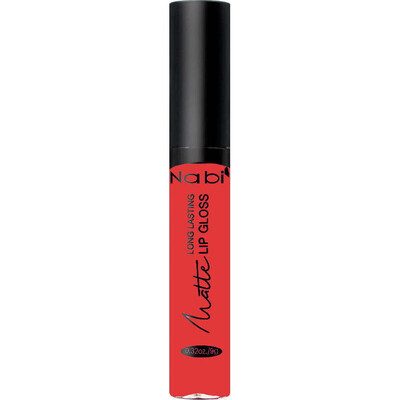 Nabi Cosmetics Matte Lip Gloss - Red