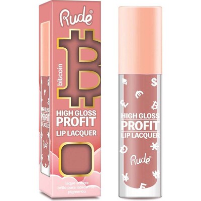 RUDE High Gloss Profit Lip Lacquer - Bitcoin