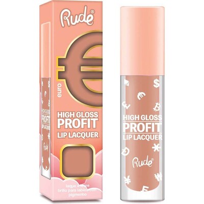 RUDE High Gloss Profit Lip Lacquer - Euro