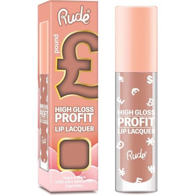 RUDE High Gloss Profit Lip Lacquer - Pound
