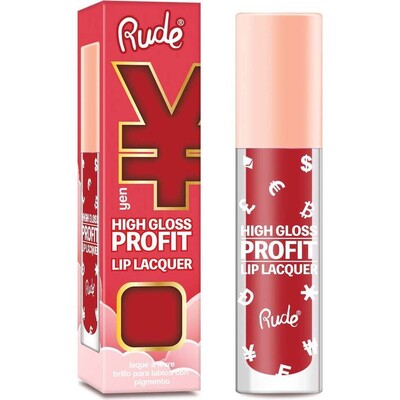 RUDE High Gloss Profit Lip Lacquer - Yen