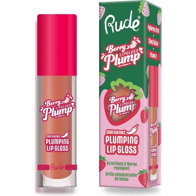 RUDE Berry Juicy Plumping Lip Gloss - Bare