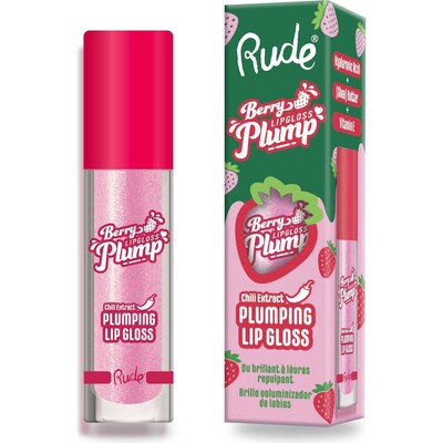 RUDE Berry Juicy Plumping Lip Gloss - Pink Sugar