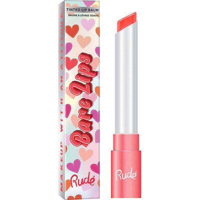 RUDE Bare Lips Tinted Lip Balm - Rose