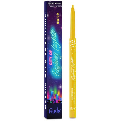 RUDE City of Flashing Lights Micro Retractable Liner - Always On