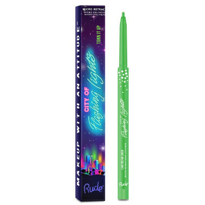RUDE City of Flashing Lights Micro Retractable Liner - Turn It Up