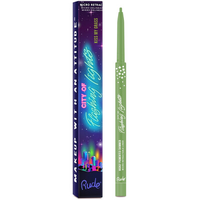RUDE City of Flashing Lights Micro Retractable Liner - Kiss My Grass