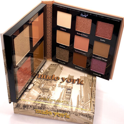 RUDE Nude York Face & Eye Palette