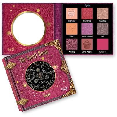 RUDE The Spell Book Smooth and Blendable Eyeshadow Palette - Lust