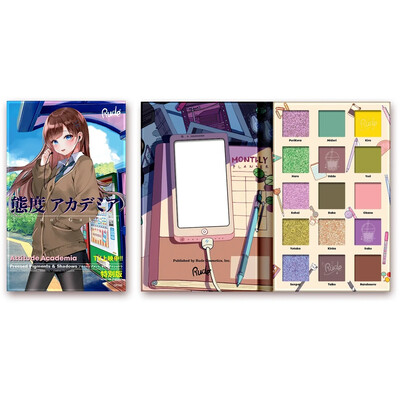 RUDE Manga Collection Pressed Pigments & Shadows - Attitude Academia