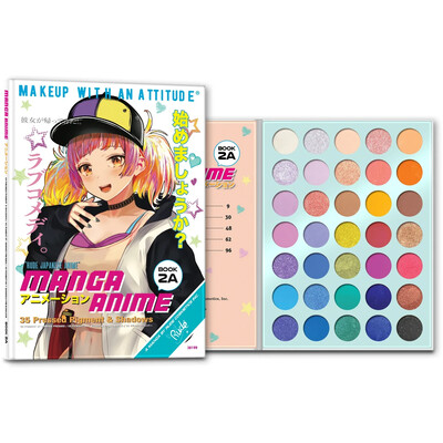 RUDE Manga Anime 35 Pressed Pigment & Shadows Book 2A