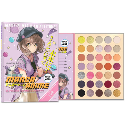 RUDE Manga Anime 35 Pressed Pigment & Shadows Book 2B